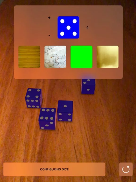 Изображение игры: Real Dice •