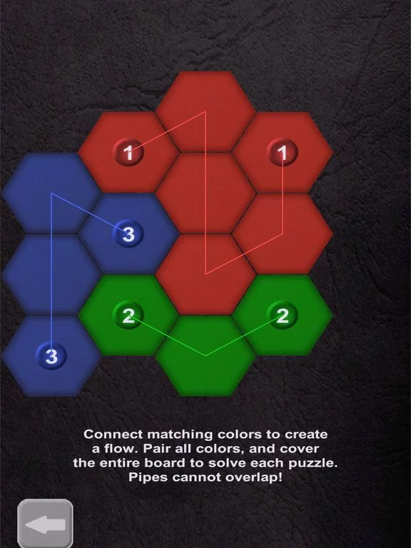 Изображение игры: Color Lines. Hexagon
