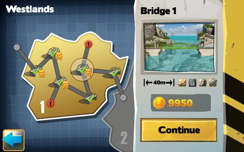 Изображение игры: Bridge Constructor FREE