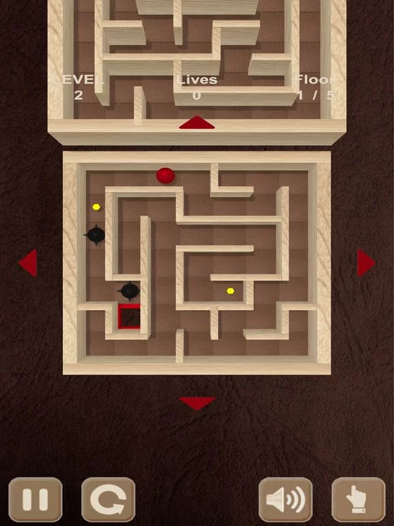 Изображение игры: Roll the ball. Labyrinth box
