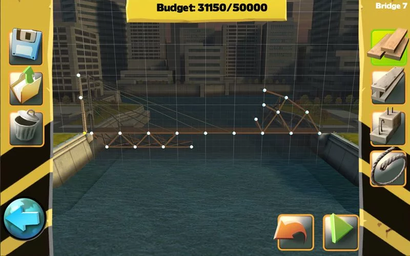 Изображение игры: Bridge Constructor FREE