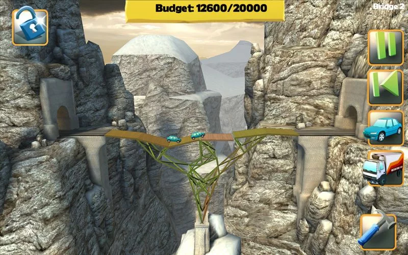 Изображение игры: Bridge Constructor FREE