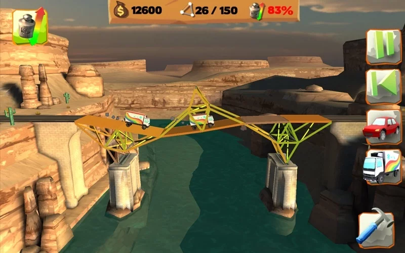 Изображение игры: Bridge Constructor Playground FREE