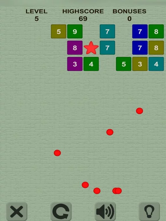 Изображение игры: Balls & Bricks