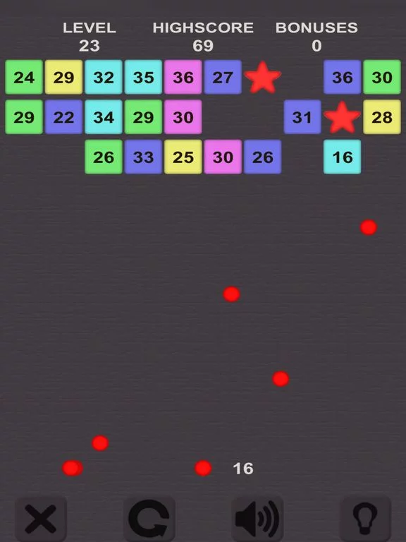 Изображение игры: Balls & Bricks