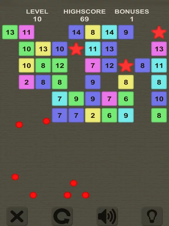 Изображение игры: Balls & Bricks