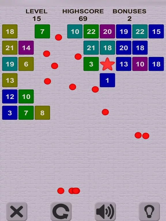 Изображение игры: Balls & Bricks