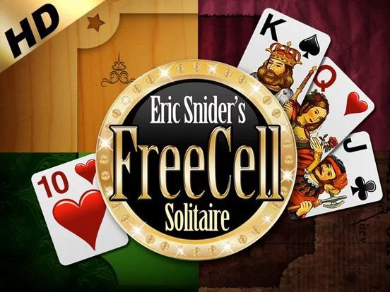 Изображение игры: Eric's FreeCell Solitaire Pack HD