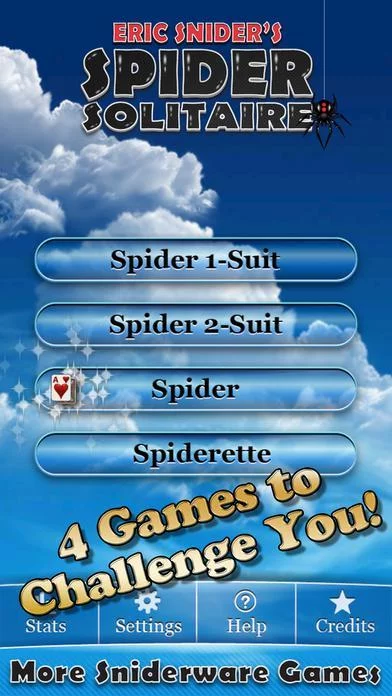 Изображение игры: Eric's Spider Solitaire!