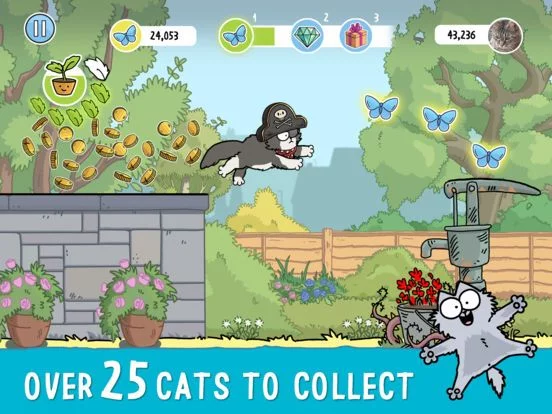 Изображение игры: Simon's Cat Dash