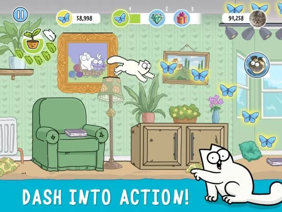 Изображение игры: Simon's Cat Dash