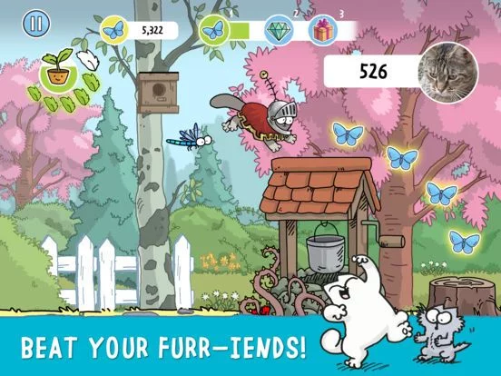 Изображение игры: Simon's Cat Dash