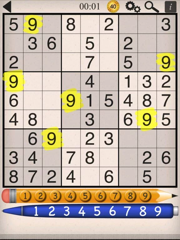 Изображение игры: Eric's Sudoku –Classic Puzzles