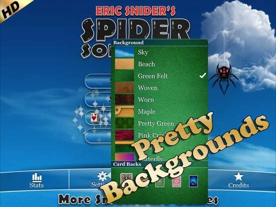 Изображение игры: Eric's Spider Sol HD Lite