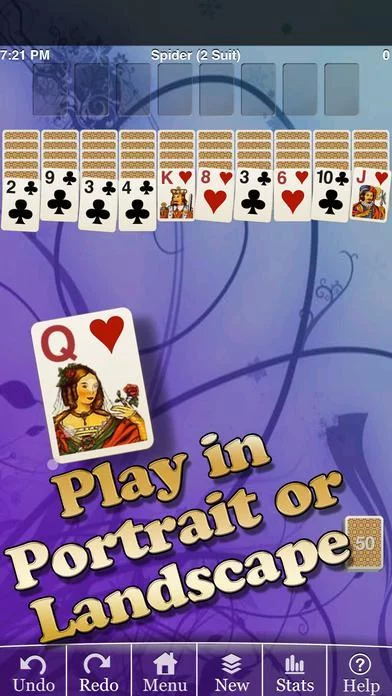 Изображение игры: Eric's Spider Solitaire Lite
