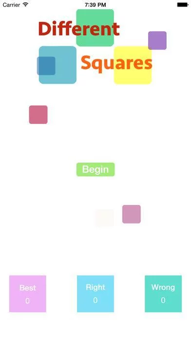 Изображение игры: Different Squares