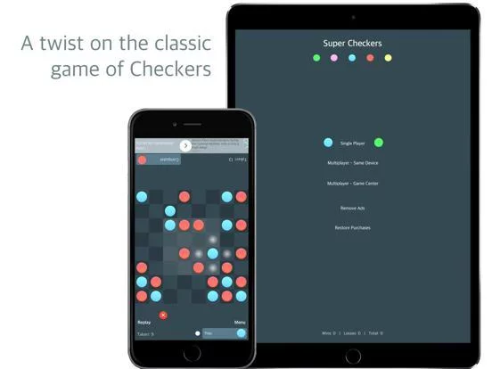Изображение игры: Super Checkers
