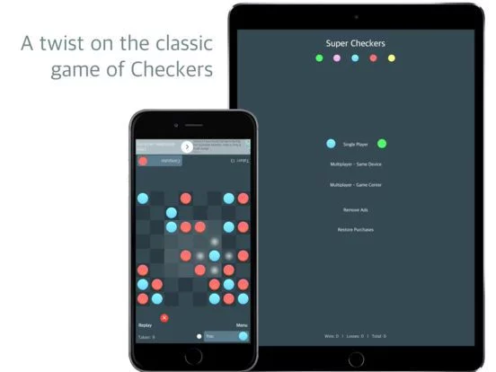 Изображение игры: Super Checkers