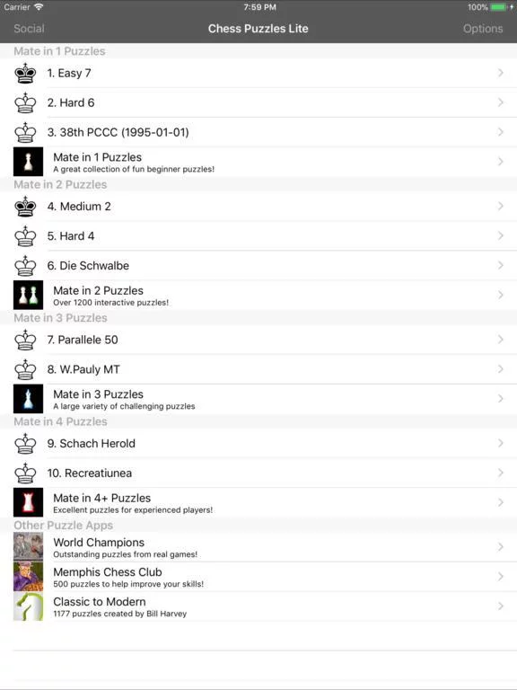 Изображение игры: Chess Problems Lite