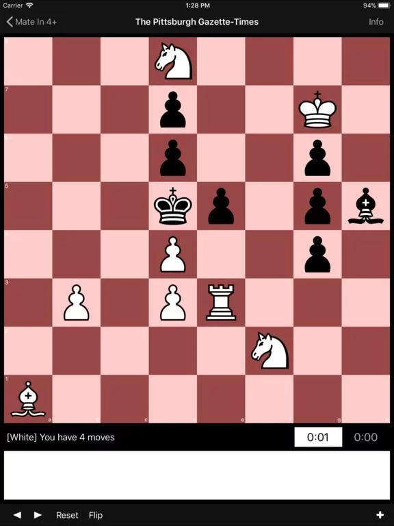 Изображение игры: Mate in 4+ Chess Puzzles