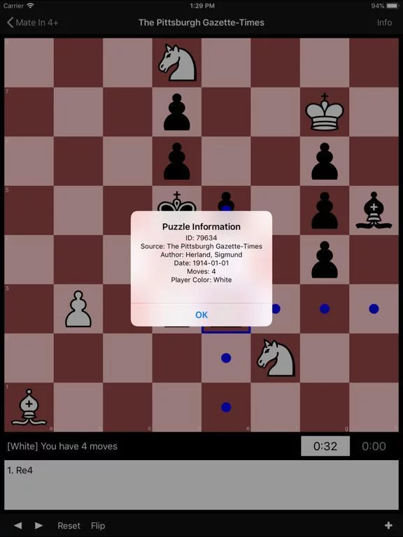 Изображение игры: Mate in 4+ Chess Puzzles