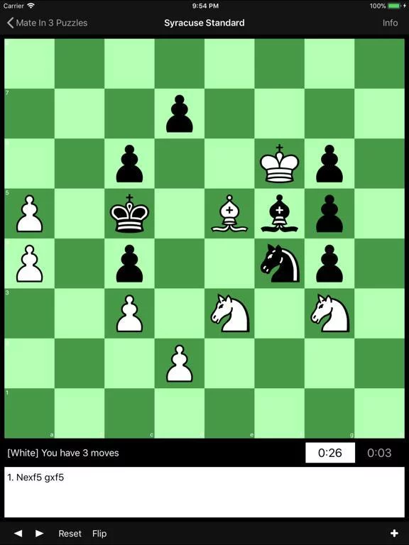 Изображение игры: Mate in 3 Chess Puzzles