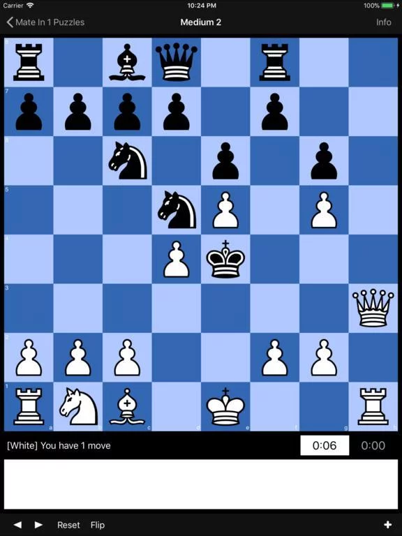 Изображение игры: Mate in 1 Chess Puzzles