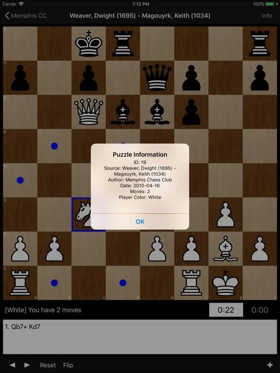 Изображение игры: Memphis Chess Club