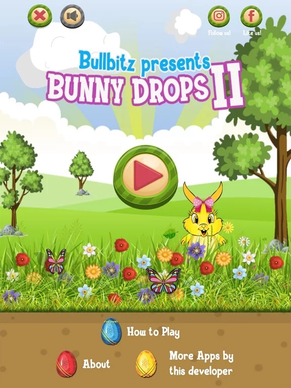 Изображение игры: Bunny Drops 2 - Match 3 puzzle