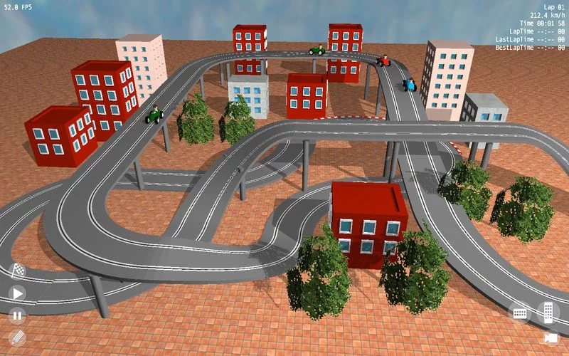 Изображение игры: Slot Car Racing 3D