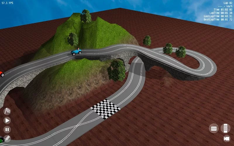 Изображение игры: Slot Car Racing 3D