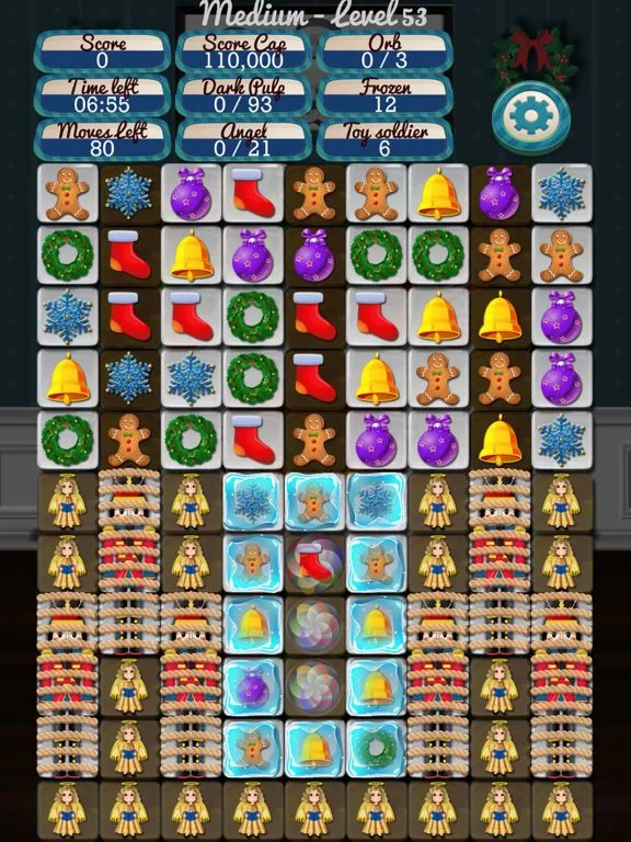 Изображение игры: Christmas Drops 4 - Match 3