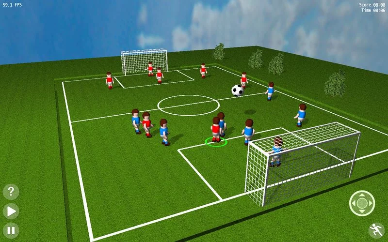 Изображение игры: Toy Football Game 3D