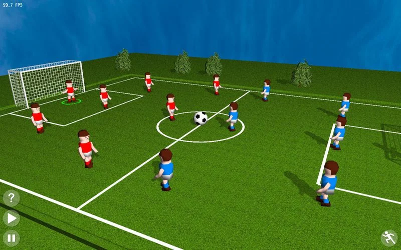 Изображение игры: Toy Football Game 3D