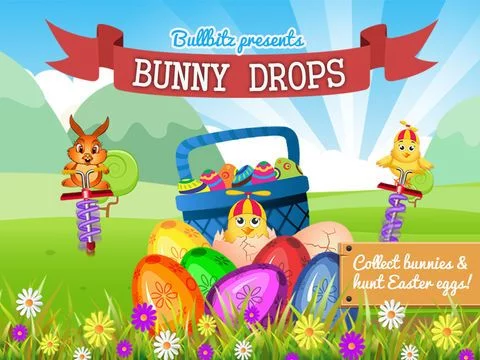 Изображение игры: Bunny Drops - Match three puzzle