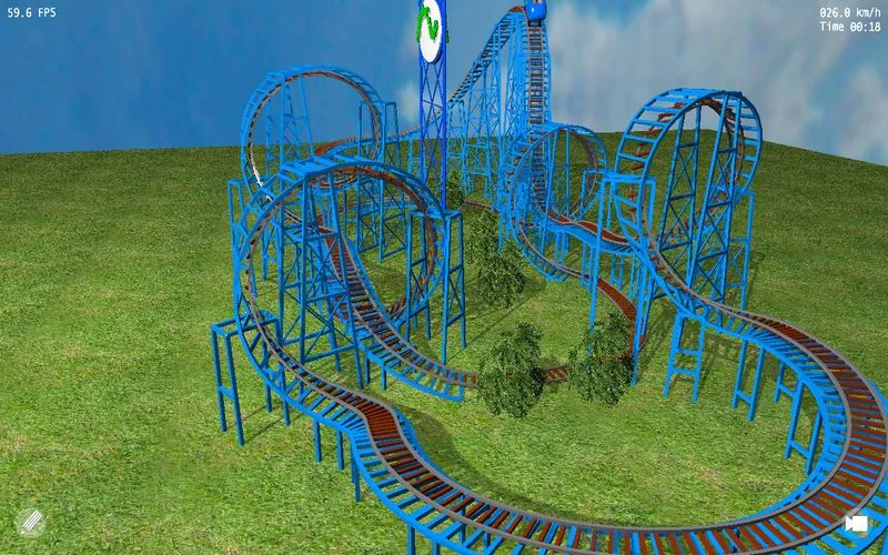 Изображение игры: Toy RollerCoaster 3D