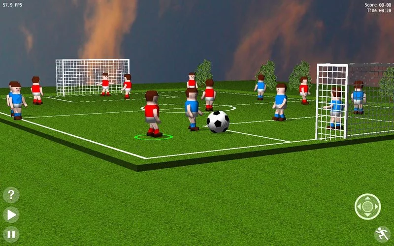 Изображение игры: Toy Football Game 3D