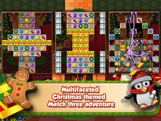 Изображение игры: Christmas Drops 2 - Match three puzzle