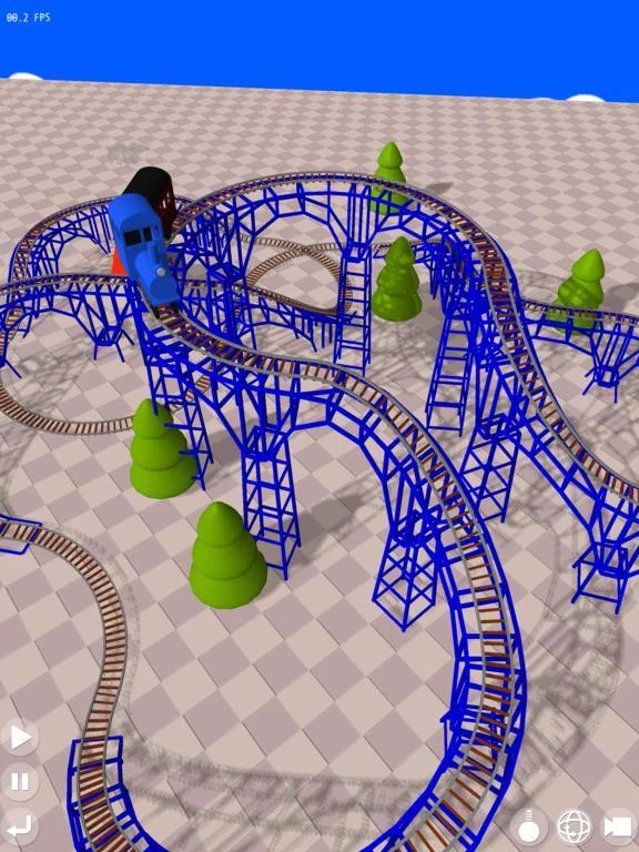 Изображение игры: Toy Train 3D