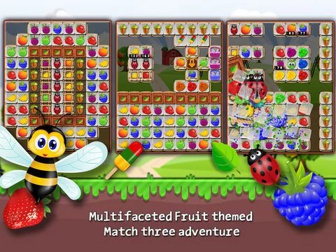 Изображение игры: Fruit Drops 3 - Match three puzzle