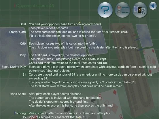 Изображение игры: Cribbage Forever