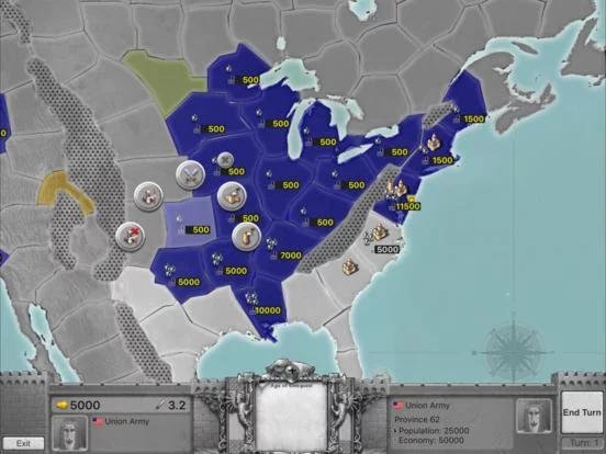 Изображение игры: Age of Conquest: North America