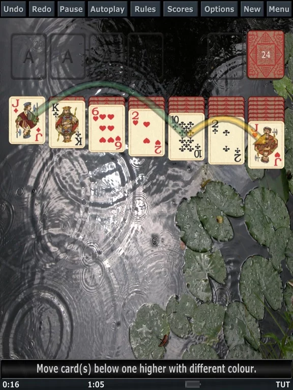 Изображение игры: Solitaire 3D for iPad