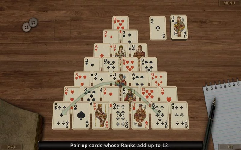 Изображение игры: Free Solitaire 3D