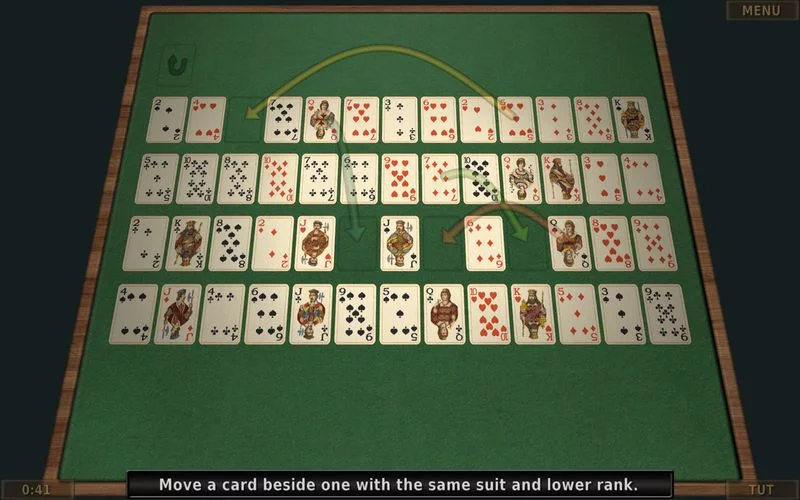 Изображение игры: Free Solitaire 3D