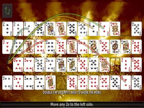 Изображение игры: Solitaire 3D Lite (iPad)