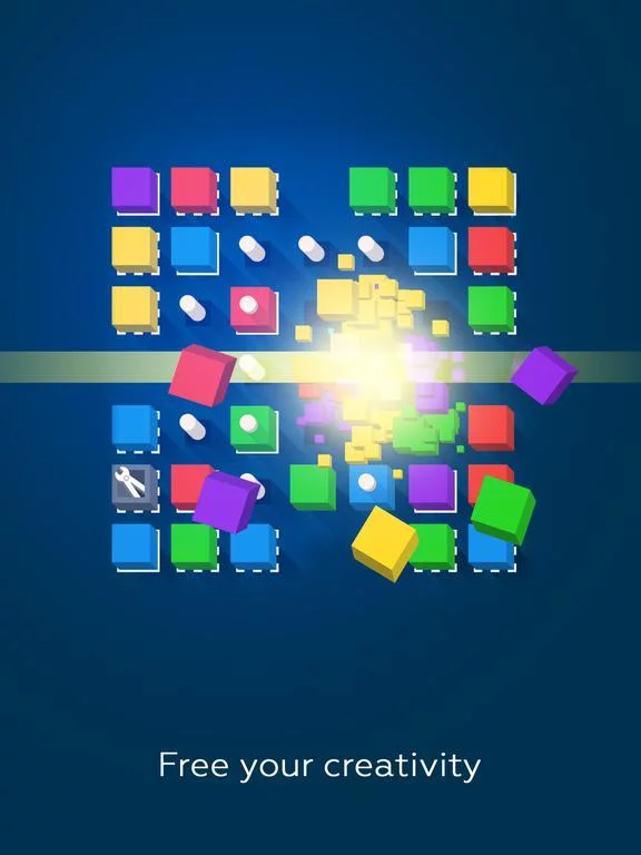 Изображение игры: 3 Cubes: Puzzle Block Match