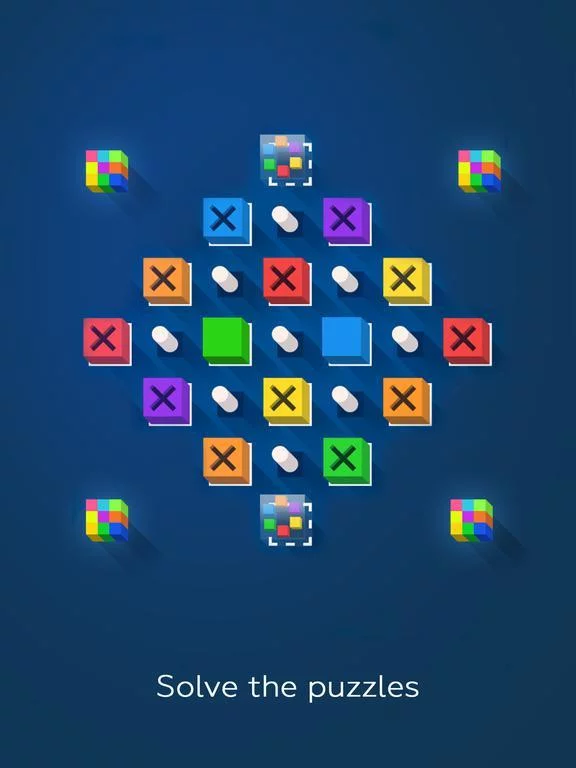 Изображение игры: 3 Cubes: Puzzle Block Match