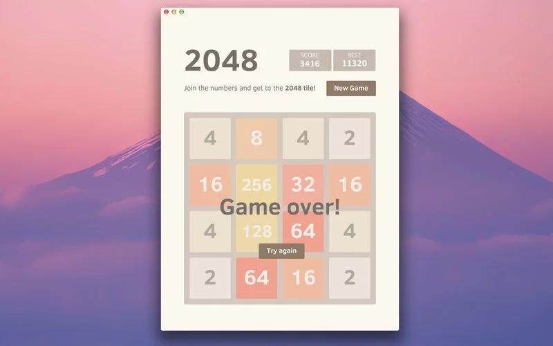 Изображение игры: 2048 Game
