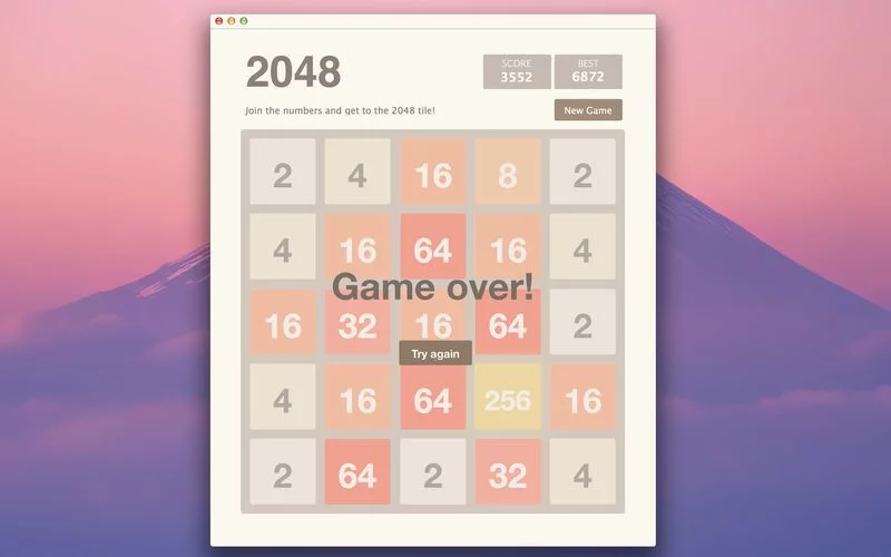 Изображение игры: 2048 5x5